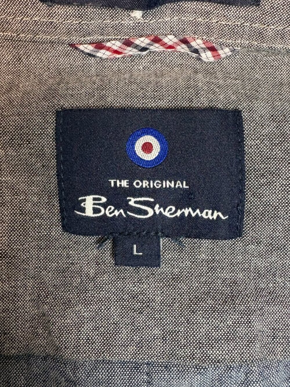 Ben Sherman Cassette Tape Print Button Up Shirt Geek Chic Retro Rockabilly L - Picture 5 of 7